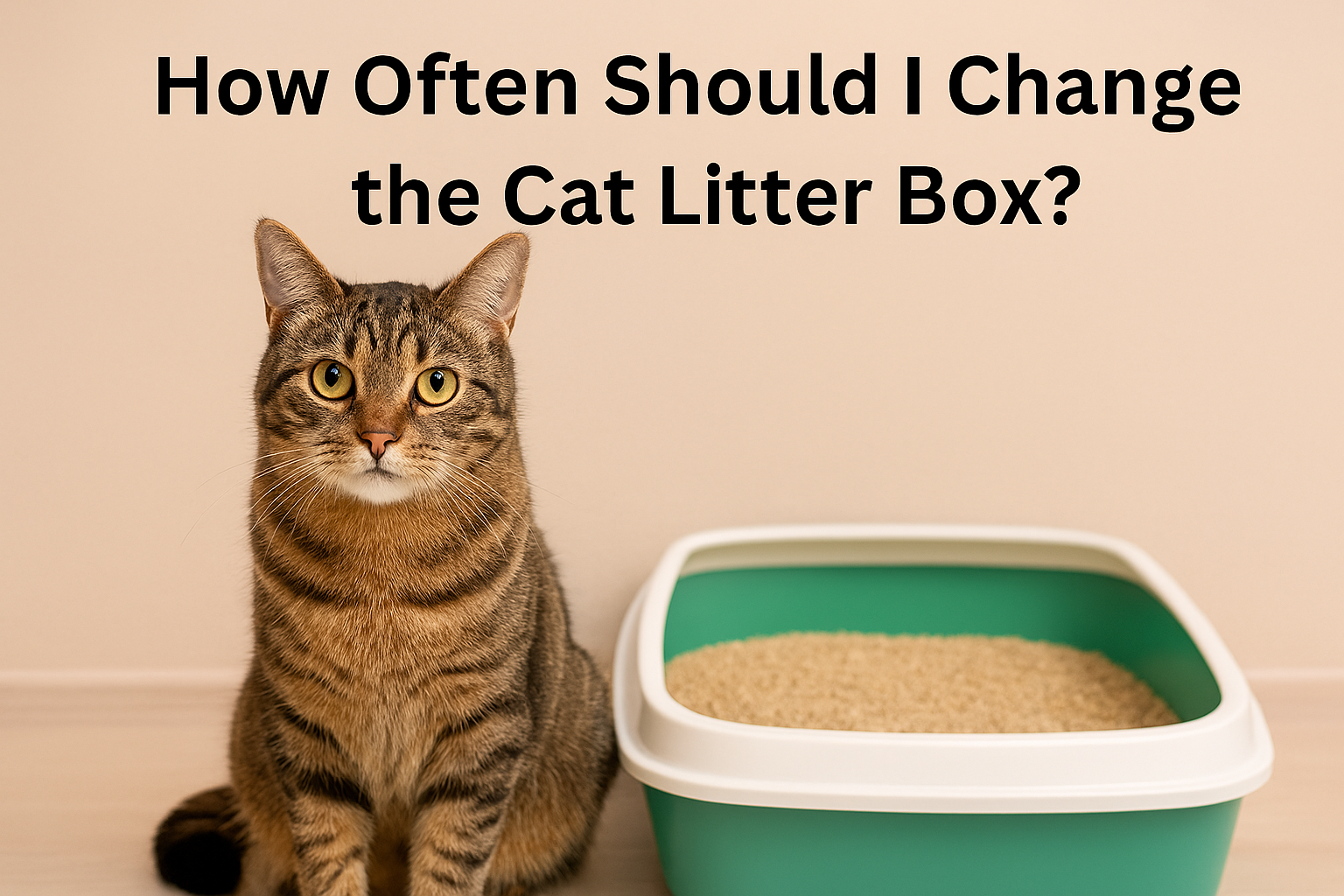 How Frequently Should the Cat Litter Box Be Changed?