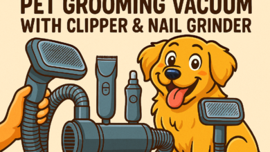 Best Dog Grooming Vacuum & Pet Grooming Vacuum with Clipper
